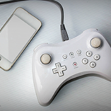 Manette et smartphone